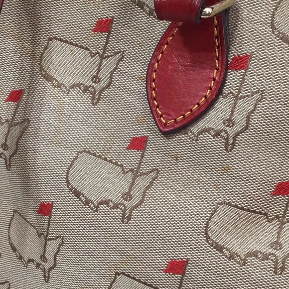 Dooney & Bourke Augusta Masters Golf vintage satchel - Picture 3 of 12